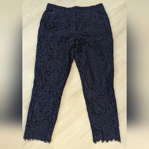 J. Crew Pull-On Lace Dress Pants